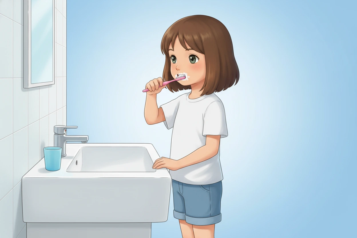 Brush teeth